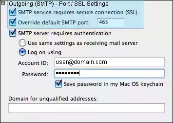 Trouble with email server settings hosting